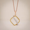 Radiant Harmony Pendant with Chain