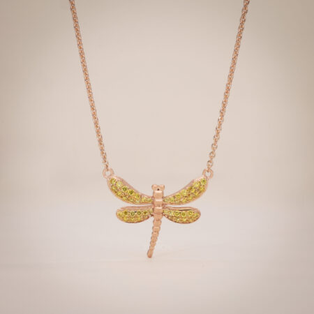 Celestial Dragonfly Necklace