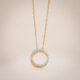 Eclipse Harmony Pendant with Chain