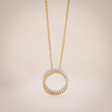 Eclipse Harmony Pendant with Chain