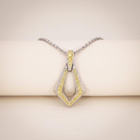 Solar Prism Pendant with Chain