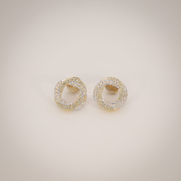 Aurora Twist Studs