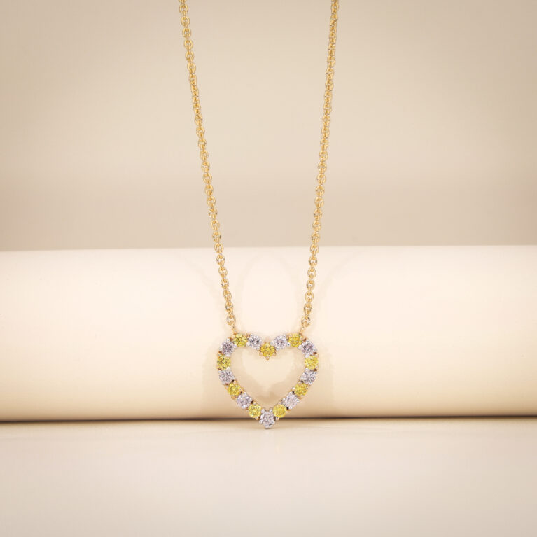 Lumora Heart Pendant with Chain