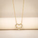 Lumora Heart Pendant with Chain