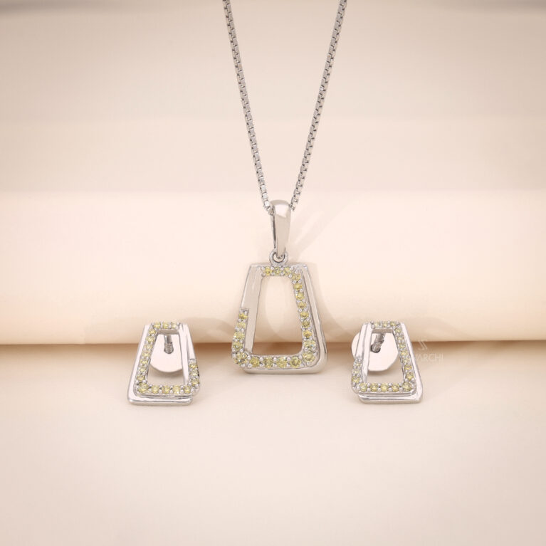 Verdant Echo Pendant Set