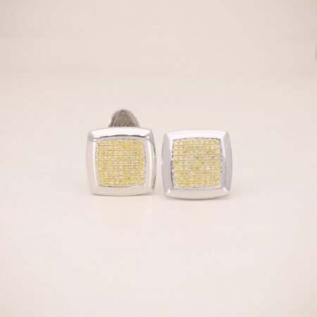 Gilded Grid Cufflinks