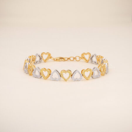 Amora Duet Heart Bracelet