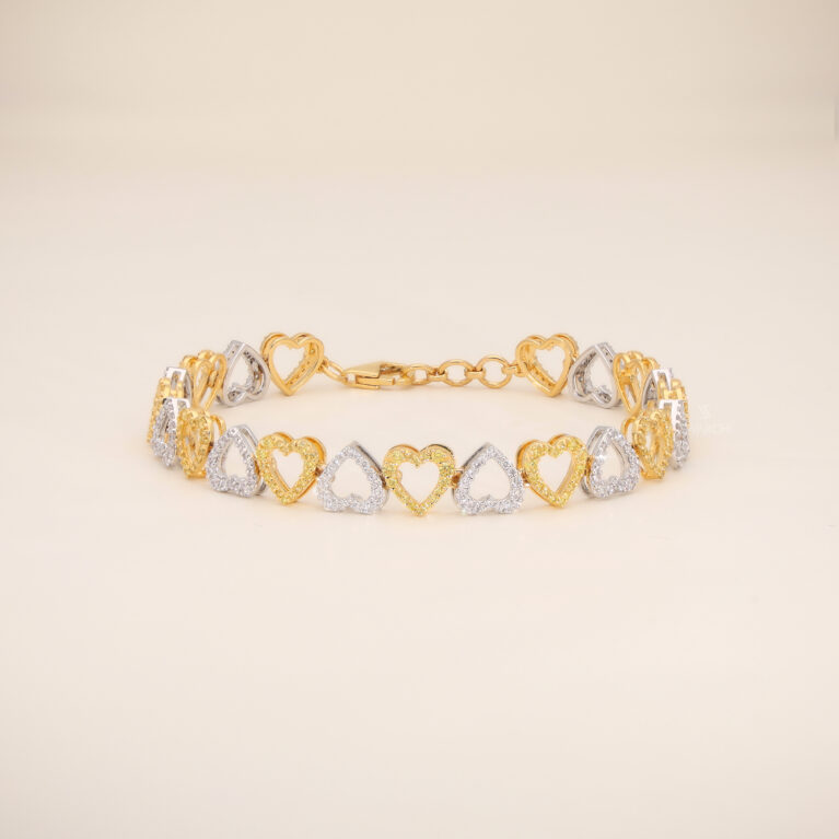 Amora Duet Heart Bracelet