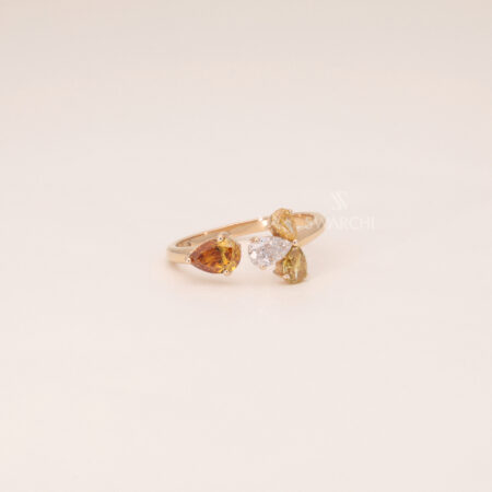 Solévia Amber Bloom Ring