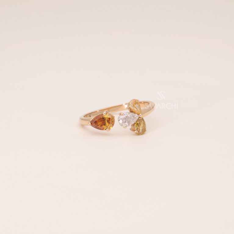 Solévia Amber Bloom Ring