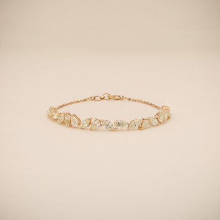 Elowen Lumière Pear - Marquise Bracelet
