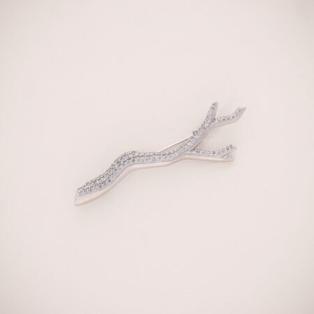 Silva Élan Diamond Branch Brooch
