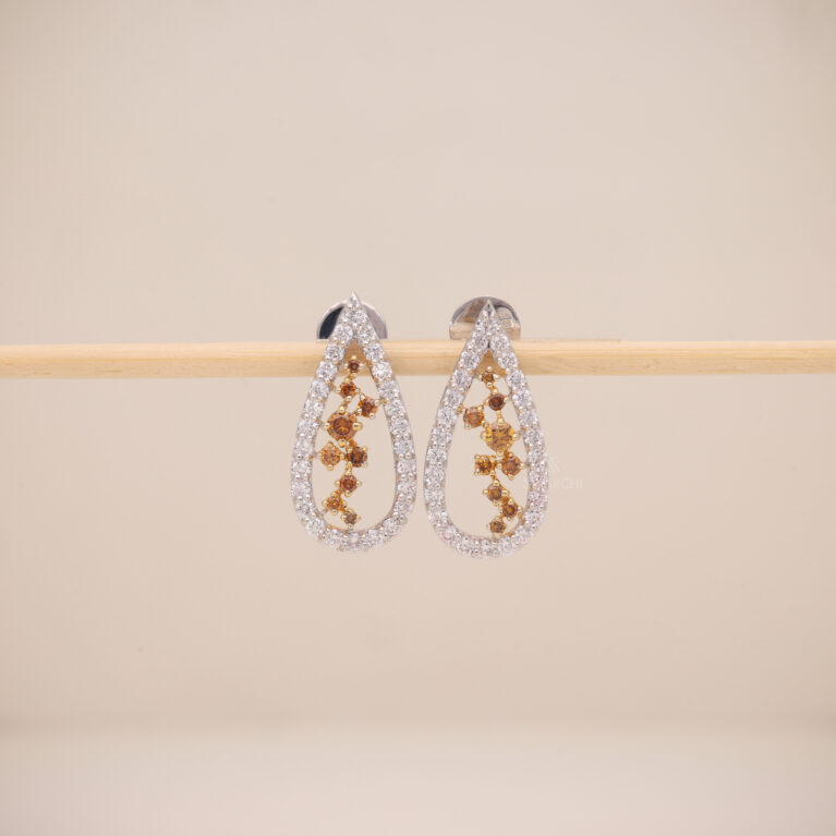 Aurélia Virelle Diamond Drop Earrings