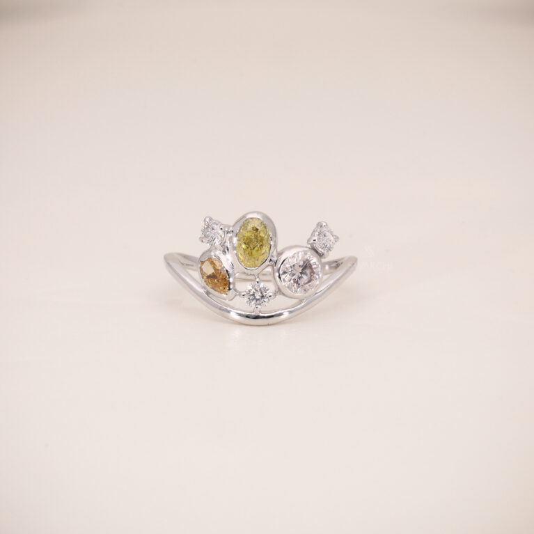 Aurélia Harmonie Cluster Ring