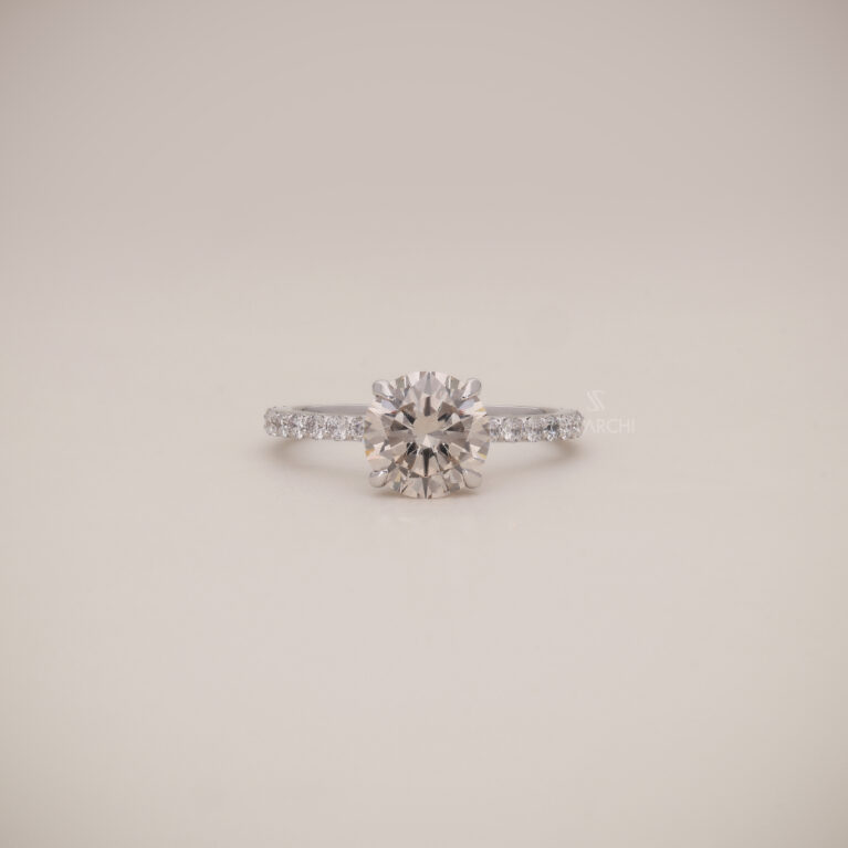 ÉTOILE LUCENT Solitaire Ring