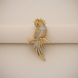 TSAREVICH ZHAR-PTITSA Brooch