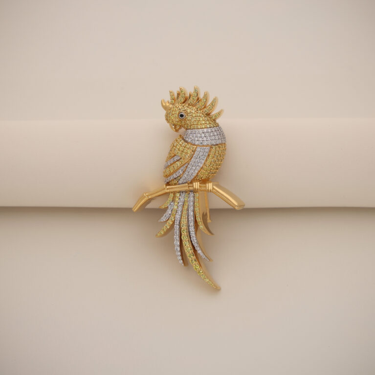 TSAREVICH ZHAR-PTITSA Brooch