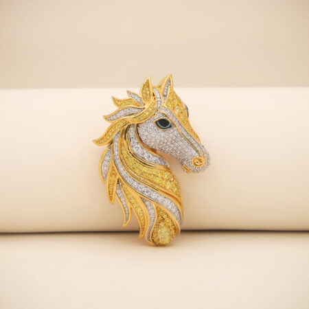 ÉQUINOX AURUM Brooch