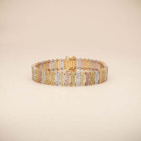 AUREVIA TRICOLOR ÉCLAT BRACELET