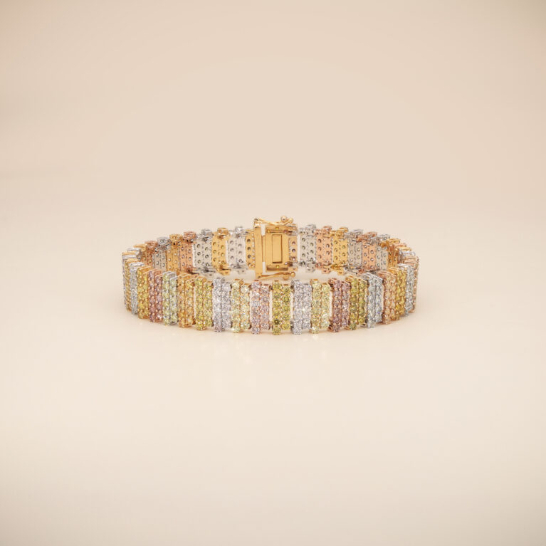 AUREVIA TRICOLOR ÉCLAT BRACELET